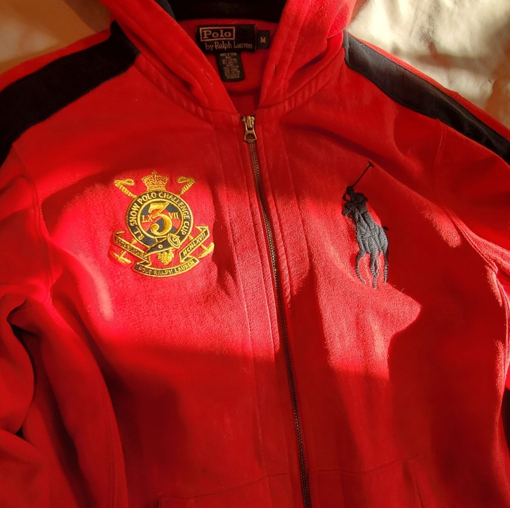 SOLD! Polo by Ralph Lauren  Hoodie M - Picture 9 of 10